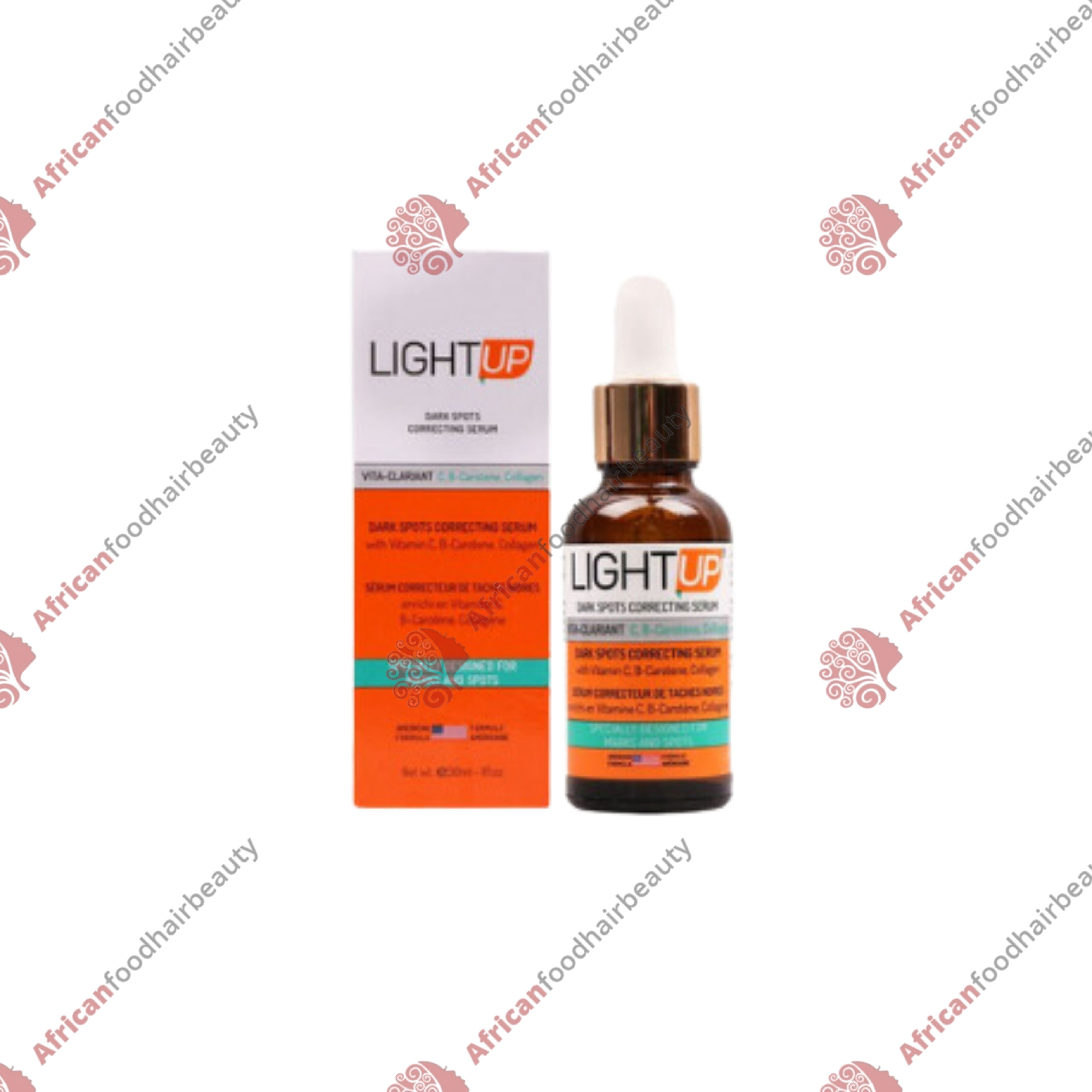 Light Up lightening ranges outlet with vitamin C, B-Carotene and collagen