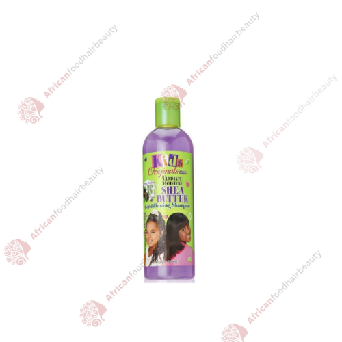  Africa's best Kids Organics Shea Butter Conditioning Shampoo 12oz- africanfoodhairbeauty