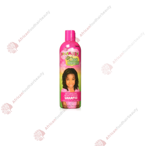   African Pride Dream Kids Olive Miracle Detangling Shampoo 12oz- africanfoodhairbeauty