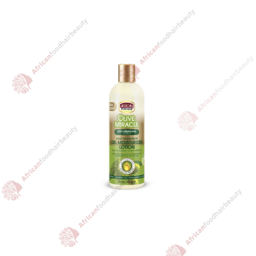 African Pride Olive Miracle Oil Moisturizer lotion 12oz