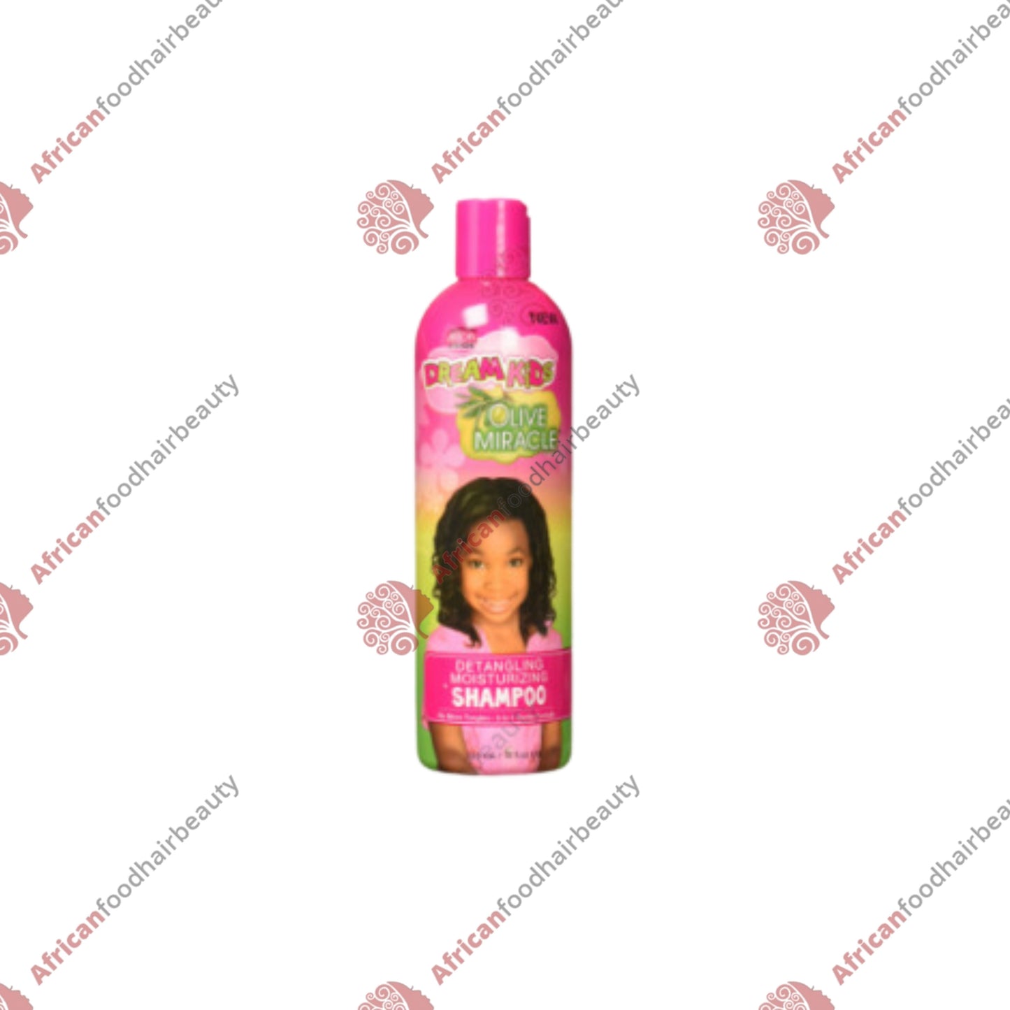 African Pride Dream Kids Olive Miracle Detangling Shampoo 12oz