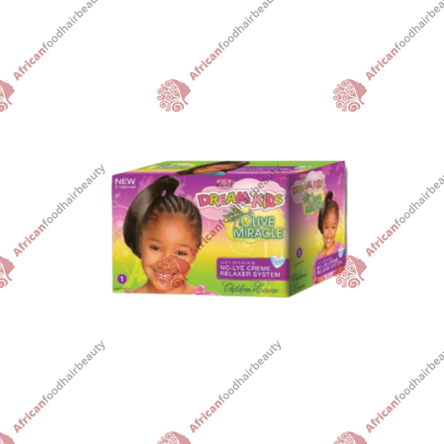 African Pride Dream Kids Relaxer Kit Coarse 1app