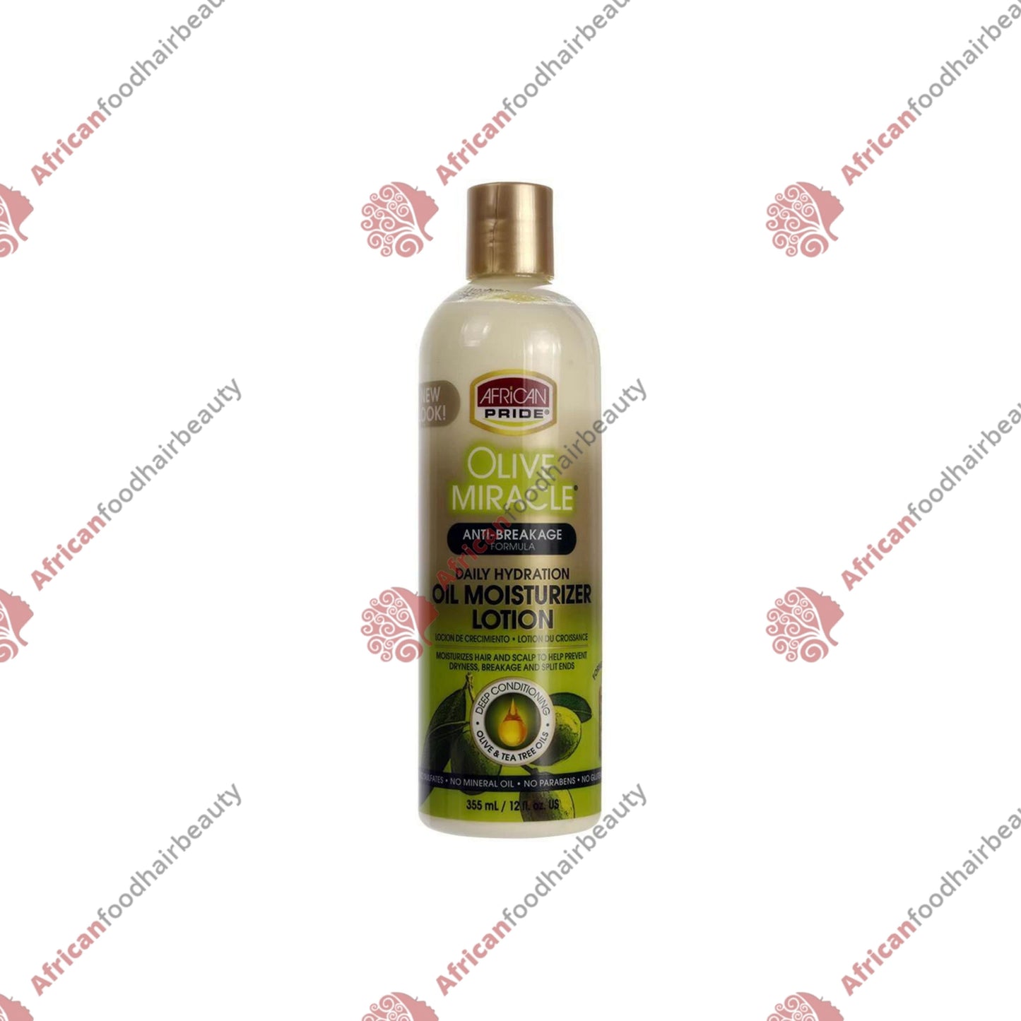 African Pride Olive Miracle Oil Moisturizer lotion 12oz