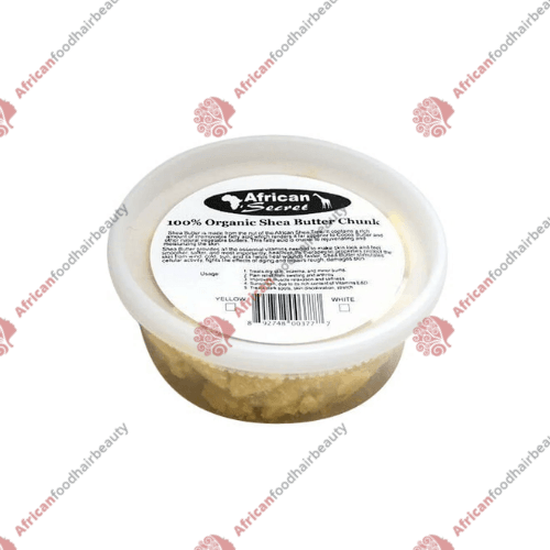 African Secret Organic White Shea Butter 8oz - africanfoodhairbeauty