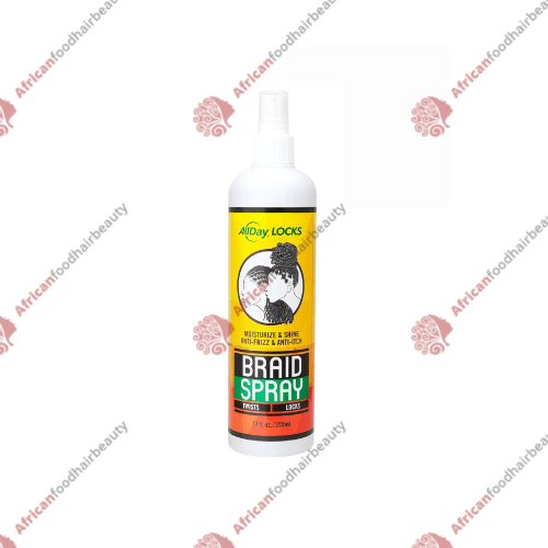 All Day Locks Braid Spray 12oz - africanfoodhairbeauty