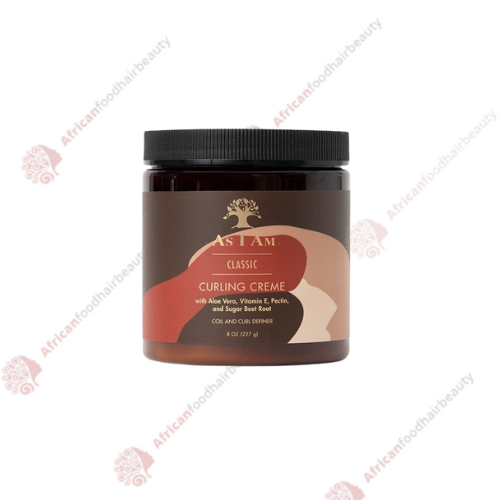 As I Am Classic Curling Creme 8oz - africanfoodhairbeauty