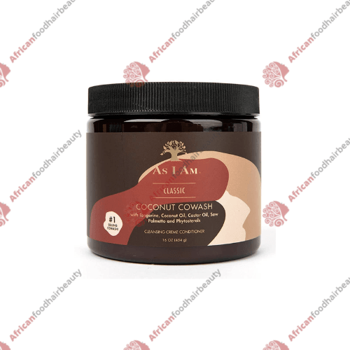 As I Am Coconut Cowash 16oz - africanfoodhairbeauty