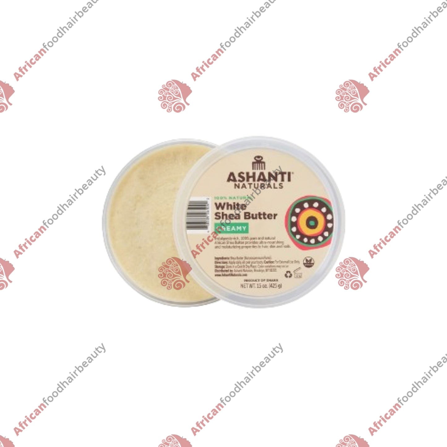 Ashanti Naturals White Shea Butter 5oz