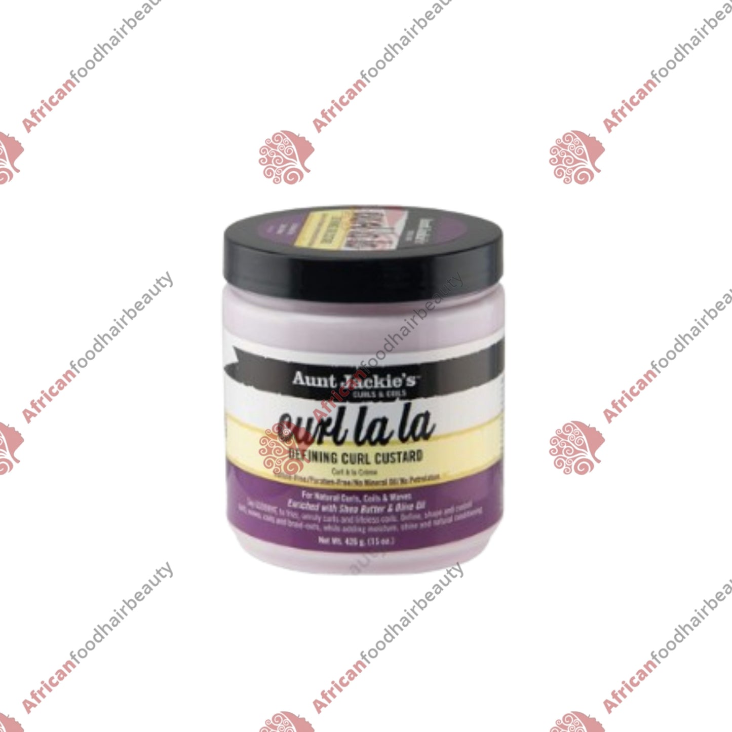 Aunt Jackie's Curl La La Defining Curl Custard 15oz