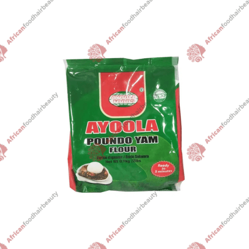 Ayoola Foods Poundo Yam Flour 0.9kg - africanfoodhairbeauty