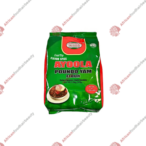 Ayoola Foods Poundo Yam Flour 1.8kg - africanfoodhairbeauty