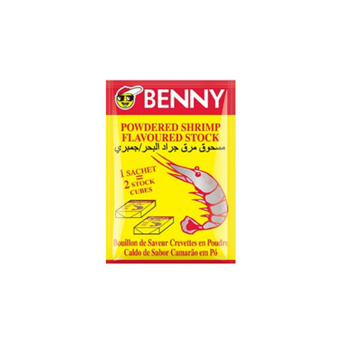 Benny Powdered Shrimp Flavored Stock 17g - africanfoodhairbeauty