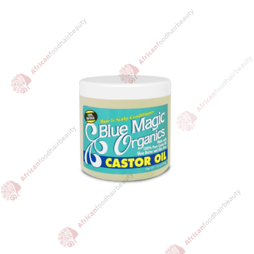 Blue Magic Originals Castor Oil 12oz - africanfoodhairbeauty