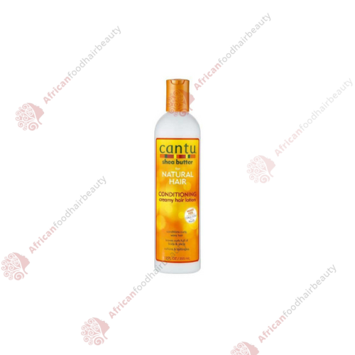Cantu Shea Butter Conditioning Creamy Hair Lotion 12oz - africanfoodhairbeauty