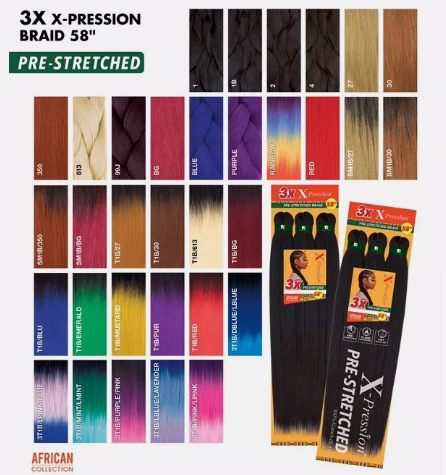 Screenshot of Hair Product Listing