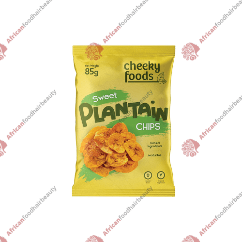 Cheeky Foods Sweet Plantain Chips 85g - africanfoodhairbeauty