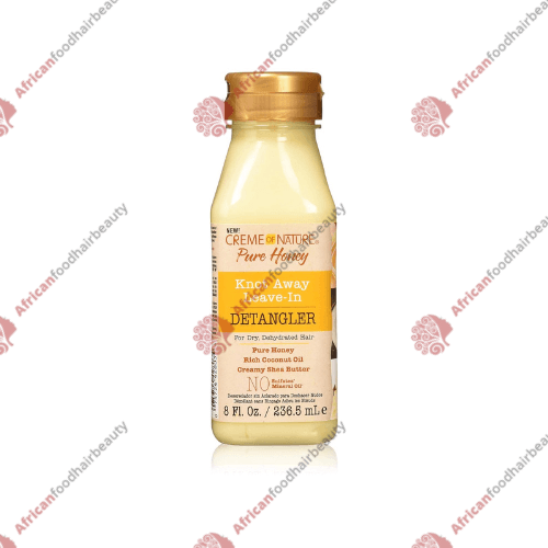 Creme of Nature Pure Honey Knot Away Detangler 8oz - africanfoodhairbeauty