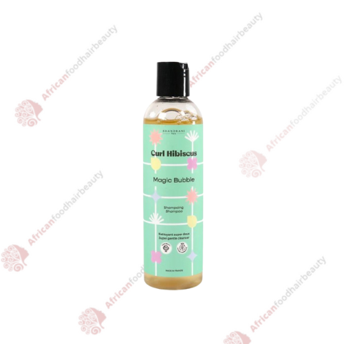 Curl Hibiscus Magic Bubble Shampoo 8.45oz - africanfoodhairbeauty