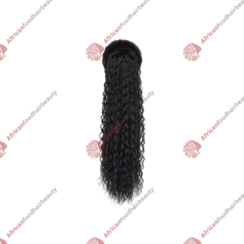 Curly Wave Ponytail 24" - africanfoodhairbeauty
