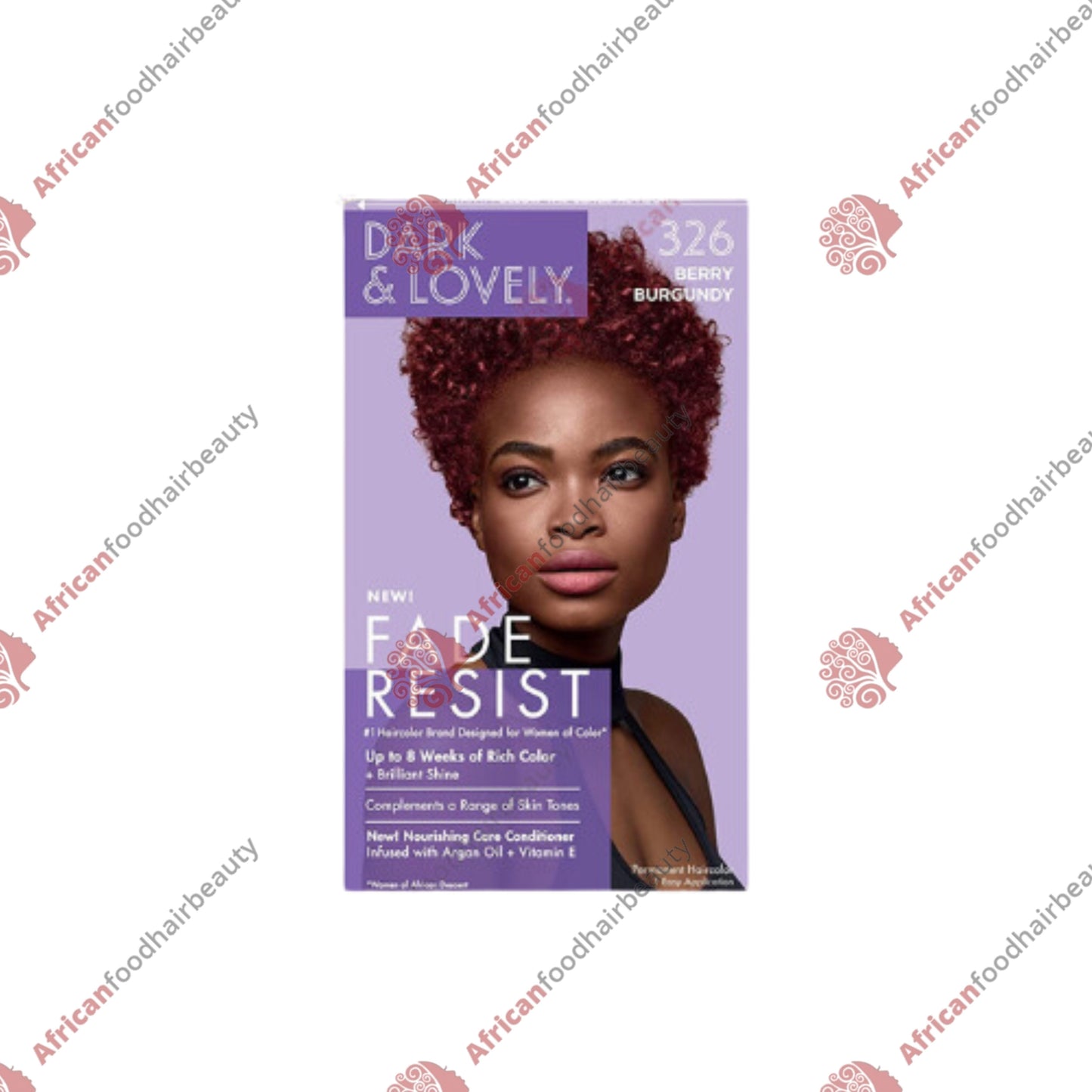 Dark and Lovely Berry Burgundy Hair Colour
