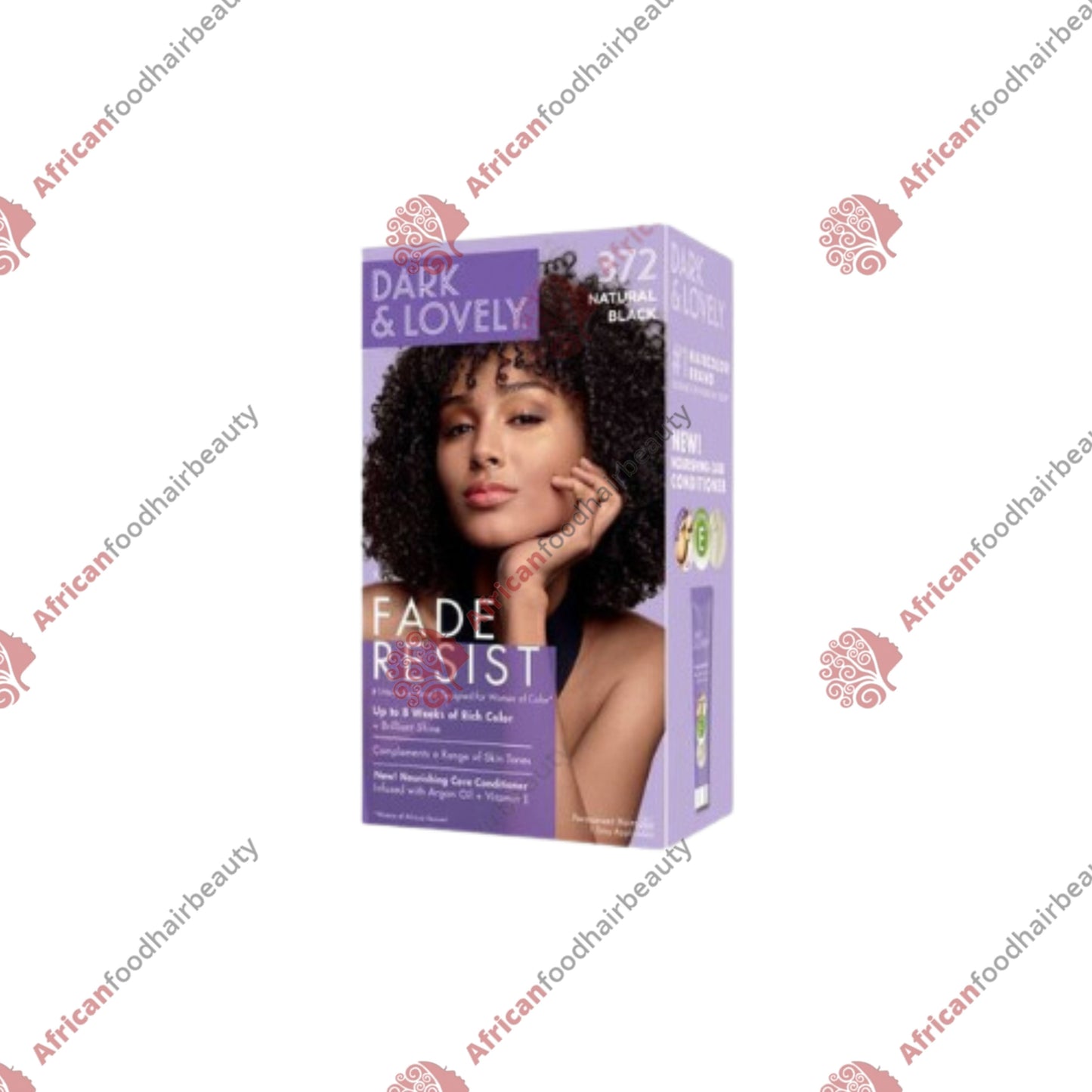 Dark and Lovely Natural Black Hair Colour