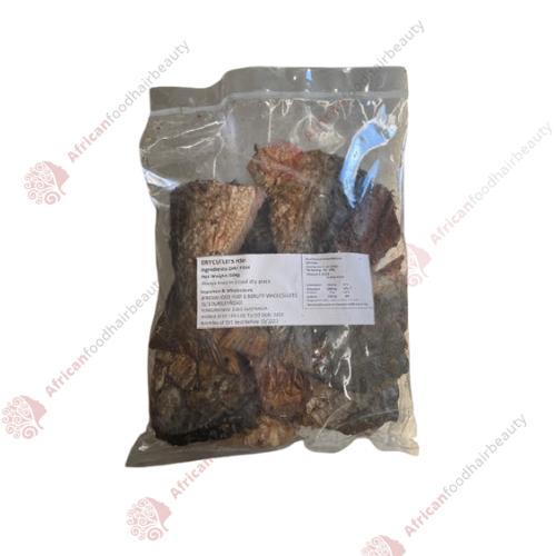 Dry cutlets fish 500g (smoked catfish)- africanfoodhairbeauty