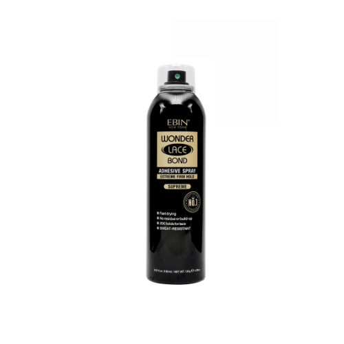 Ebin Wonder Lace Bond Adhesive Spray Supreme 6.08oz - africanfoodhairbeauty
