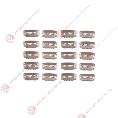Extension clip 20 pcs- africanfoodhairbeauty