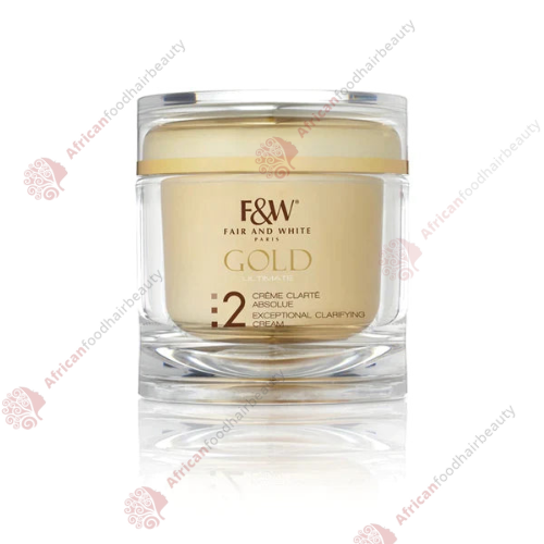 Fair & White Gold 2 Exceptional Clarifying Cream - africanfoodhairbeauty