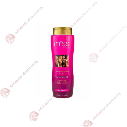  Fair & White Miss White lotion 500ml- africanfoodhairbeauty