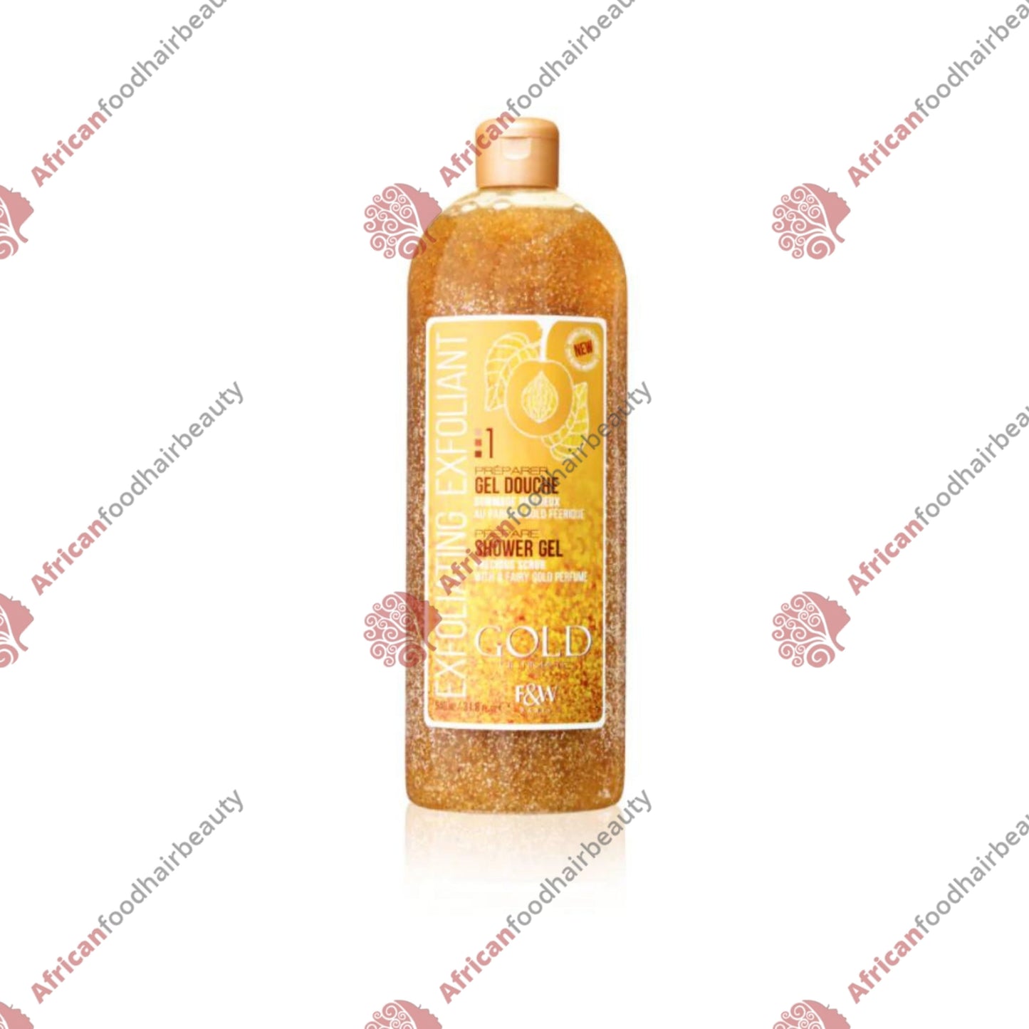 Fair & White Exfoliating Gold Shower Gel 940ml