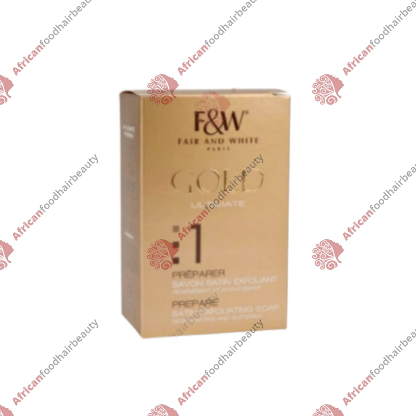 Fair & White Gold Ultimate Exfoliating Soap 200g