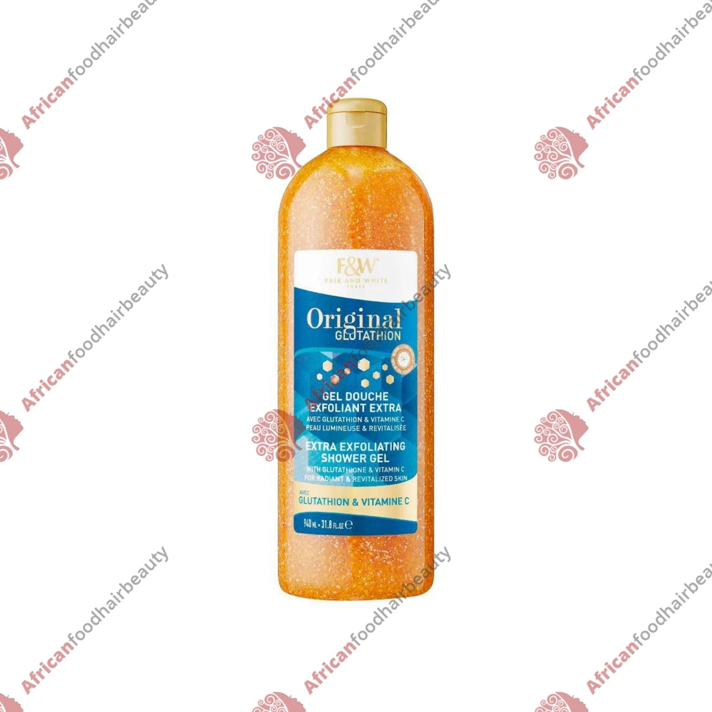 Fair & White Original Exfoliating Glutathion Shower Gel 940ml