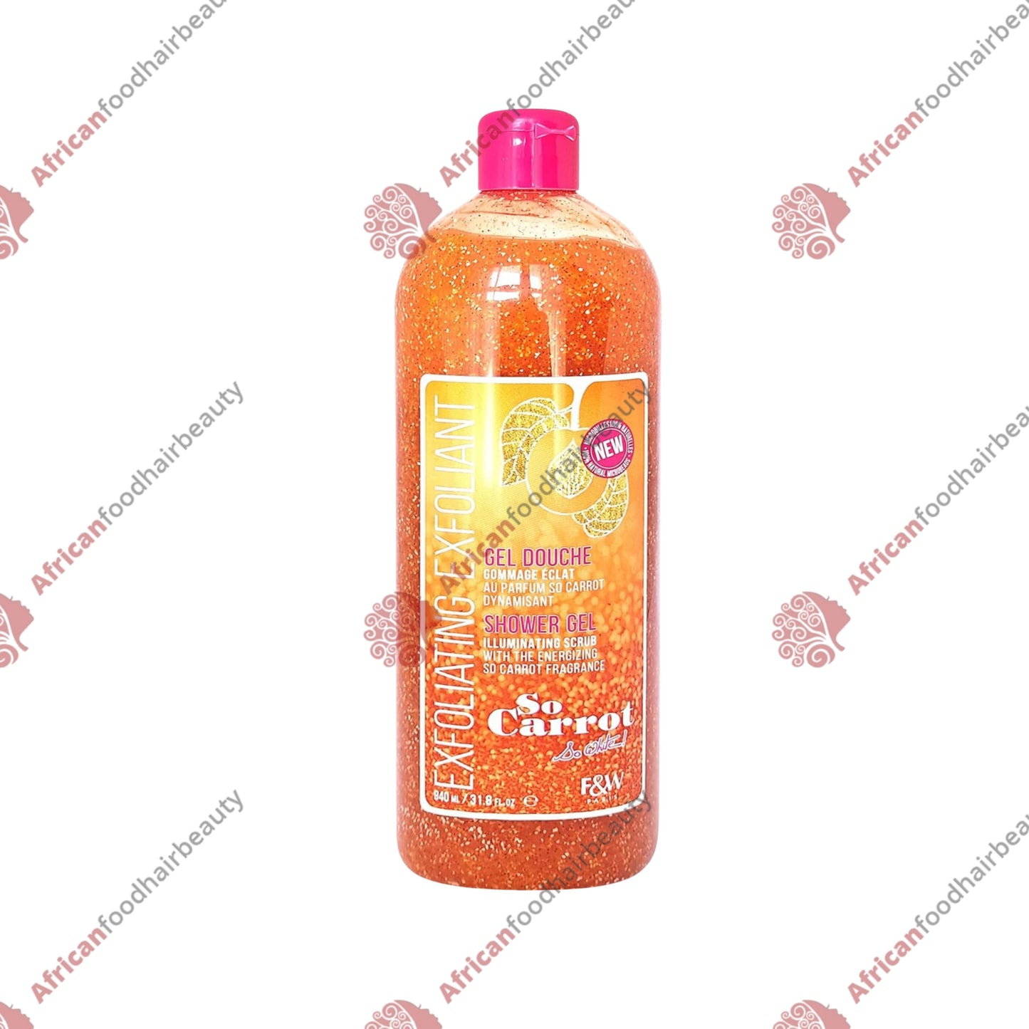 Fair & White So Carrot Exfoliating Shower Gel 940ml