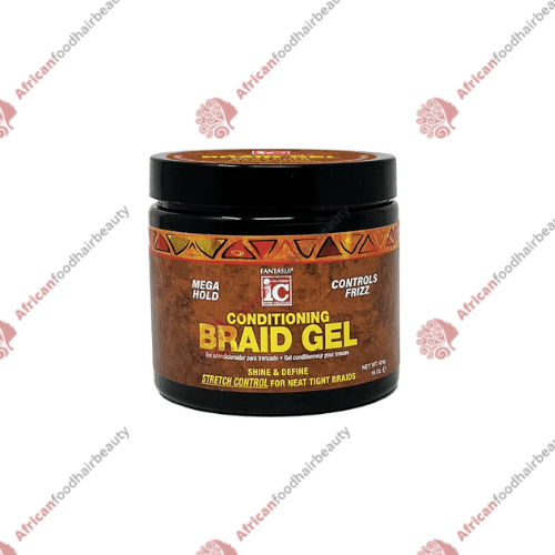 Fantasia IC Conditioning Braid Gel 16oz - africanfoodhairbeauty