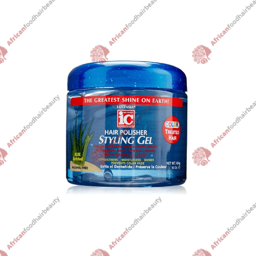 Fantasia IC Hair Polisher Styling Gel 16oz - africanfoodhairbeauty
