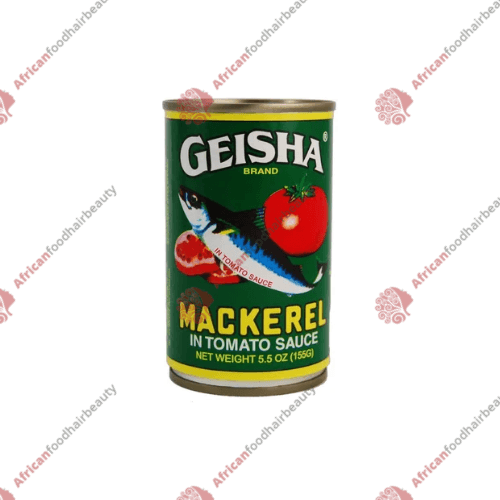 Geisha Mackerel in tomato sauce 155g - Africanfoodhairbeauty
