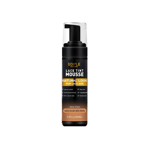 Goiple Lace Tint Mousse Dark Brown 3.4oz - africanfoodhairbeauty