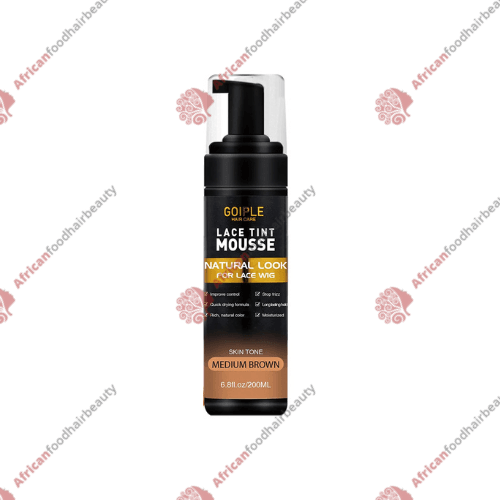 Goiple Lace Tint Mousse Dark Medium 3.4oz - africanfoodhairbeauty
