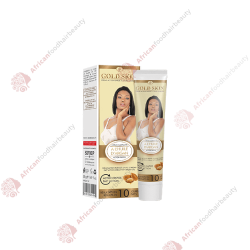 Gold Skin Clarifying Cream With Argan Oil 50g - africanfoodhairbeauty