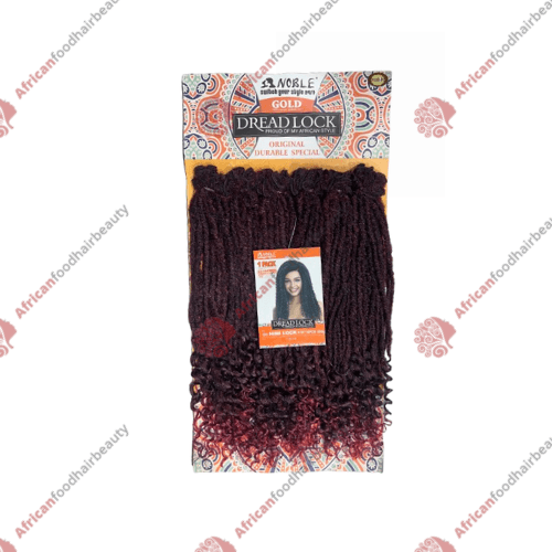 Gold Noble Himi Lock 16" 6pcs - africanfoodhairbeauty