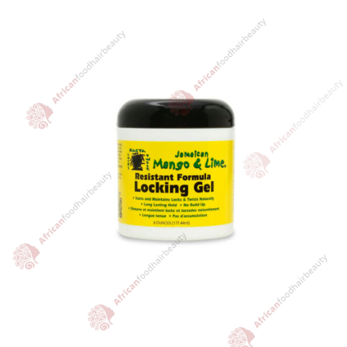   Jamaican Mango & Lime Locking Gel Resitant Formula 6oz- africanfoodhairbeauty