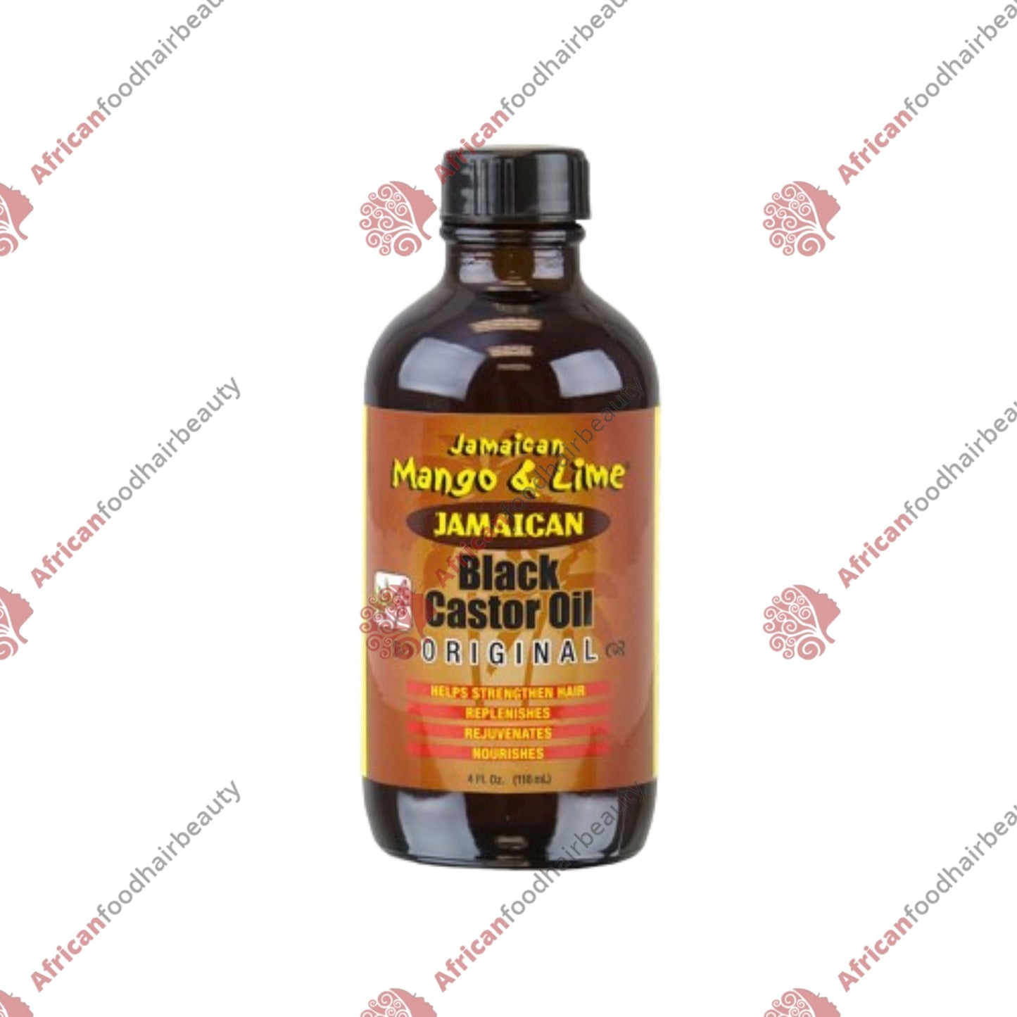 Jamaican Mango & Lime Black Castor Oil Original 4oz