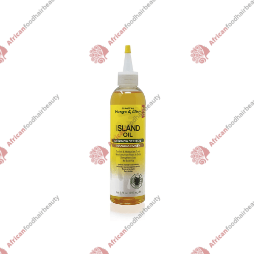 Jamaican Mango & Lime Island Oil 8oz - africanfoodhairbeauty