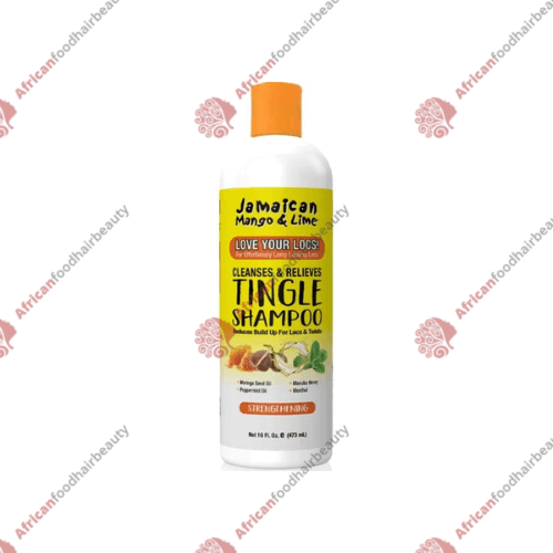 Jamaican Mango & Lime Tingle Shampoo 16oz - africanfoodhairbeauty