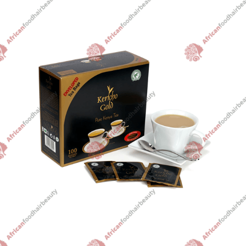 Kericho Gold Pure Kenya tea bags (100 tea bags) - africanfoodhairbeauty