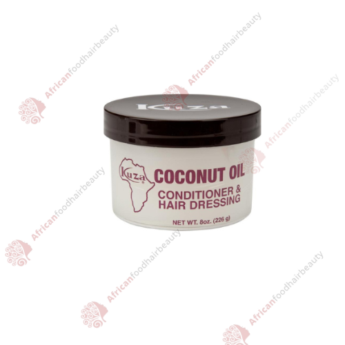     Kuza coconut oil conditioner & hairdress 8oz- africanfoodhairbeauty