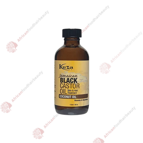 Kuza Jamaican Black Castor Oil Coconut 4oz - africanfoodhairbeauty