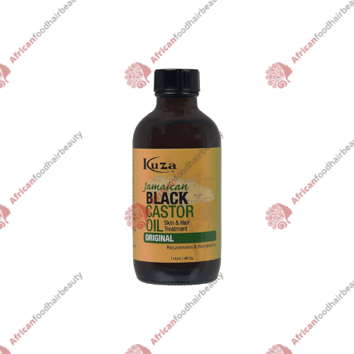 Kuza Jamaican Black Castor Oil Original 4oz - africanfoodhairbeauty