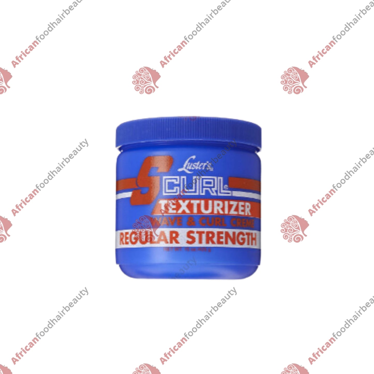 Luster's SCurl Texturizer Wave & Curl Creme Regular Strength 15oz - africanfoodhairbeauty